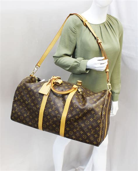 louis vuitton keepall 55 carry-on|louis vuitton keepall bandouliere.